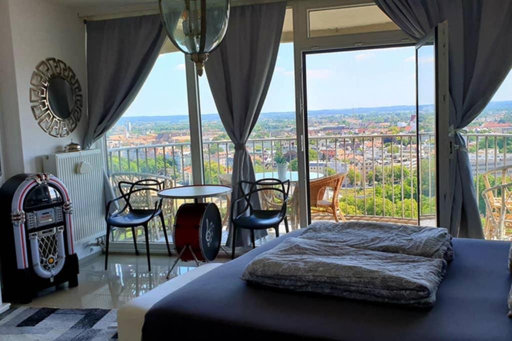 Suite-Xxi City View Hotelturm Augsburg Ngoại thất bức ảnh