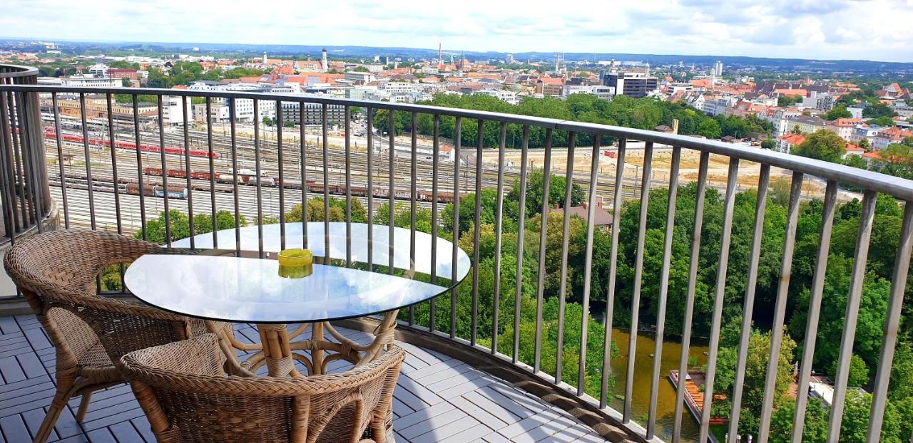 Suite-Xxi City View Hotelturm Augsburg Ngoại thất bức ảnh